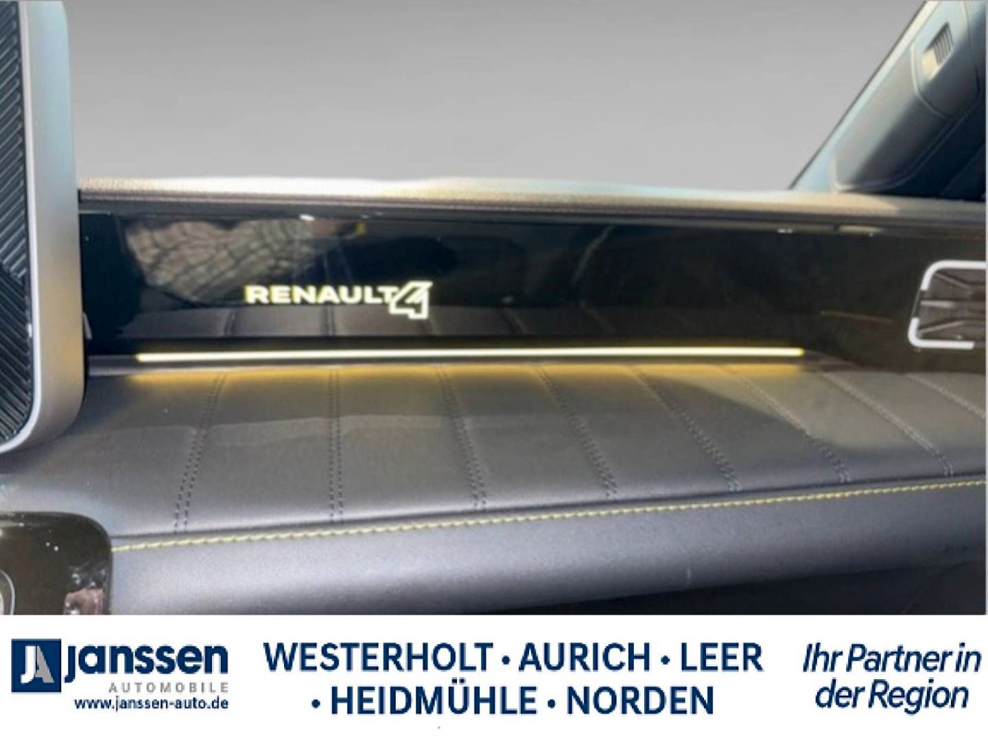 Fahrzeugabbildung Renault 4 E-Tech elektrisch Iconic 150 Comfort Range