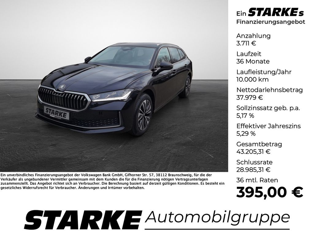 Skoda Superb Combi 2.0 TDI DSG Selection AHK Navi LE