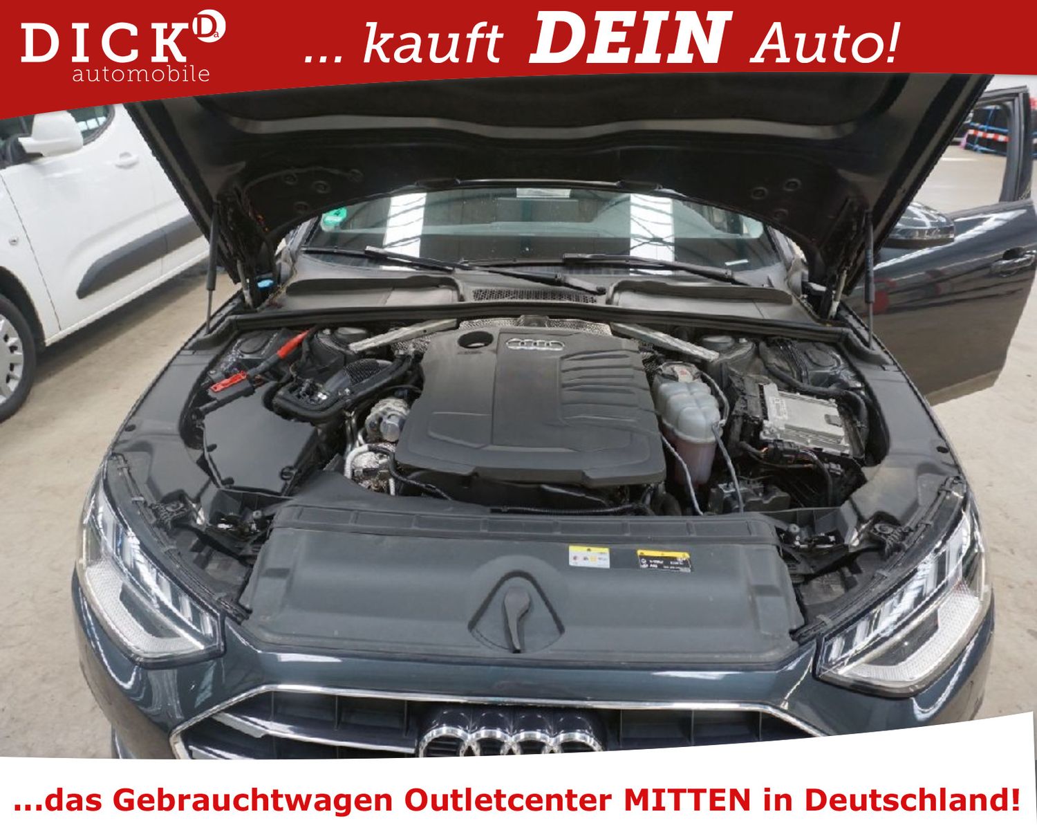 Fahrzeugabbildung Audi A4 Av 40d S-Tr. LED+/B&O/STANDHZ/ACC/AHK/8Fa