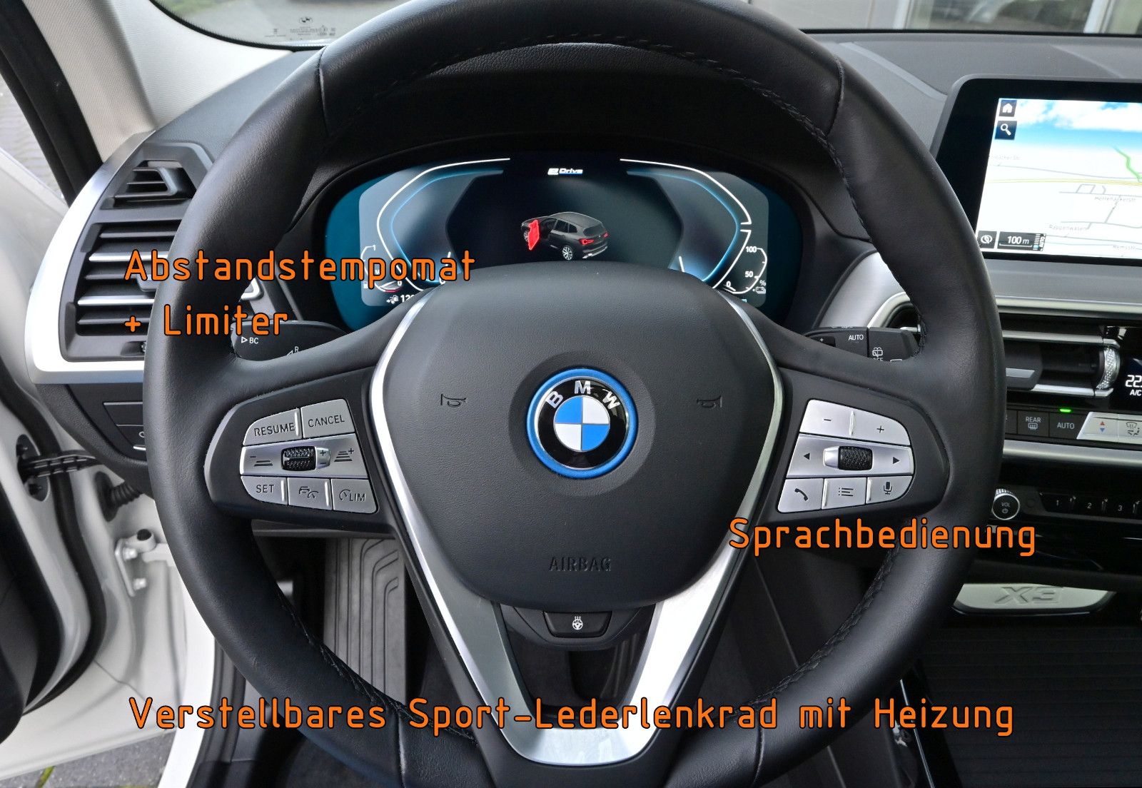Fahrzeugabbildung BMW X3 xDr.30e °ACC°AHK°PANO°MEMORY°ECHT-LEDER°H/K°