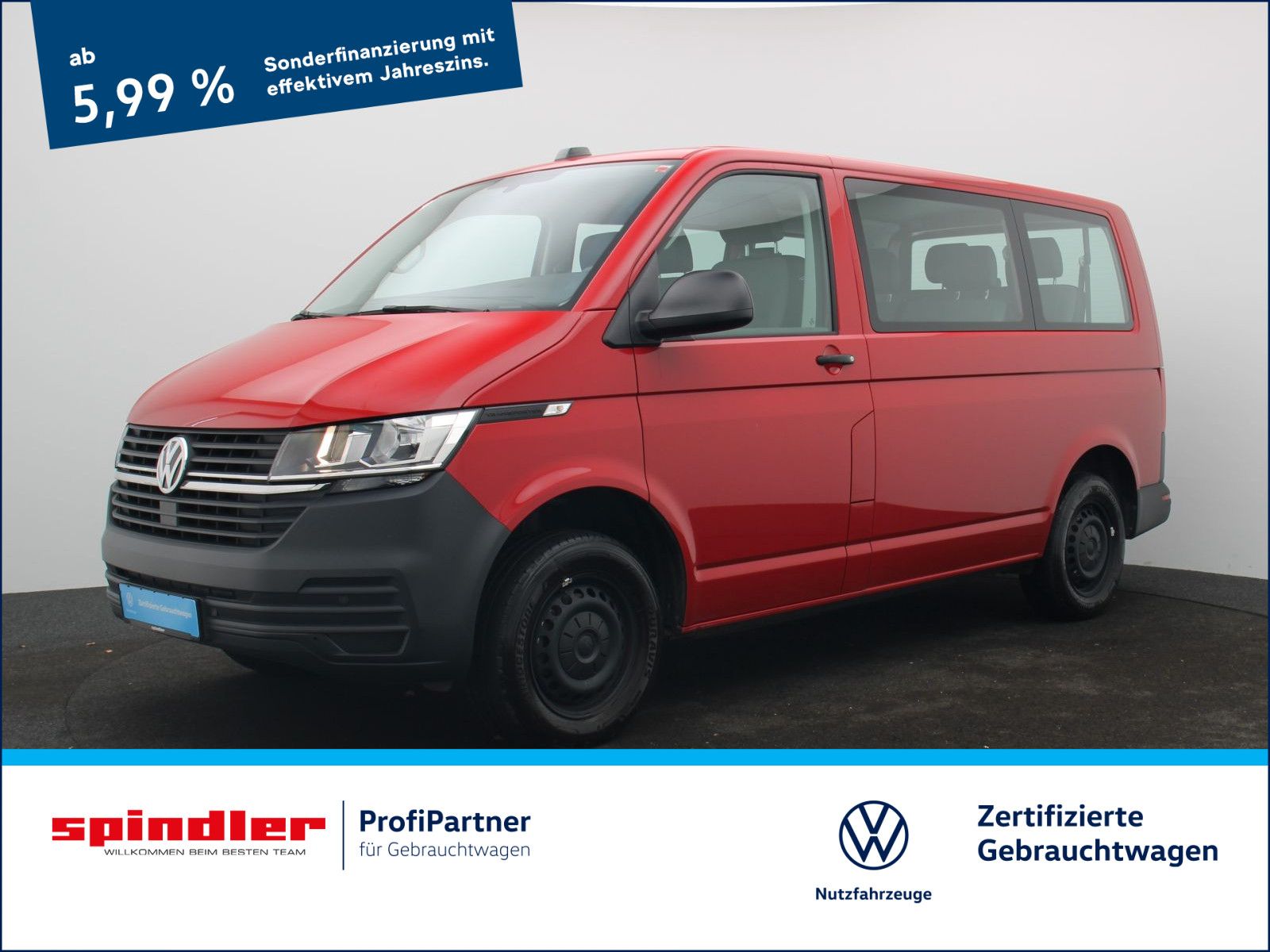 Volkswagen T6.1 Kombi / 9-Sitze, AppConnect, Bluetooth, PDC
