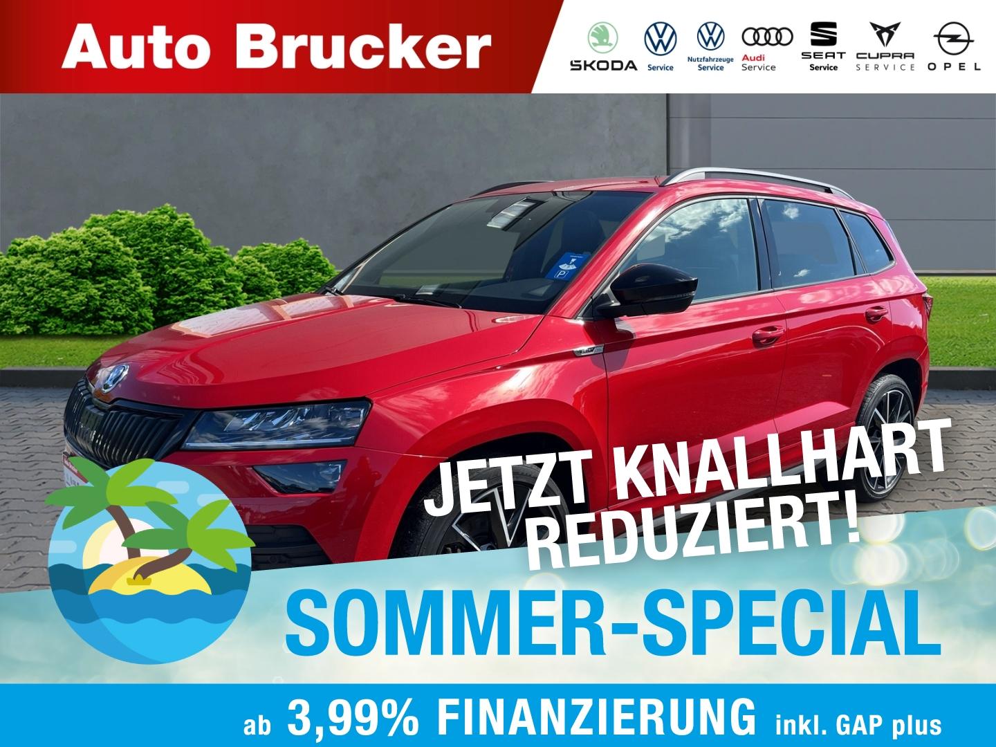 Skoda Karoq Sportline 4x4 2.0 TSI+Alufelgen+el.Panoram