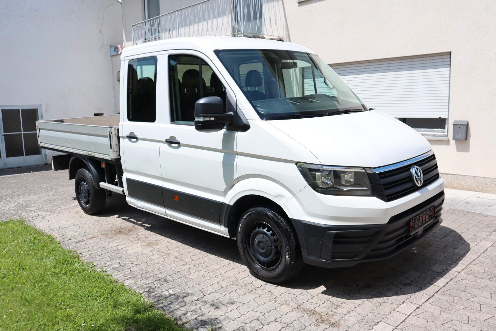 Volkswagen Crafter Pritsche 35 DOKA mittellang MOTOR NEU VW