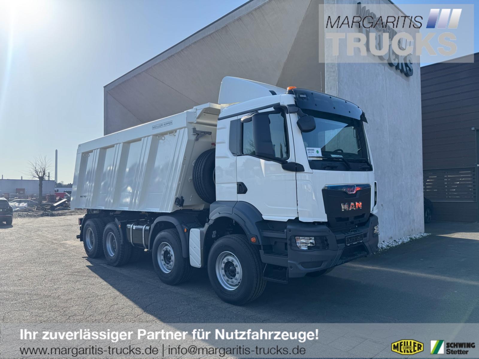 MAN TGS 41.400 8x4 Euro 2 mit Meiller H436 21m3