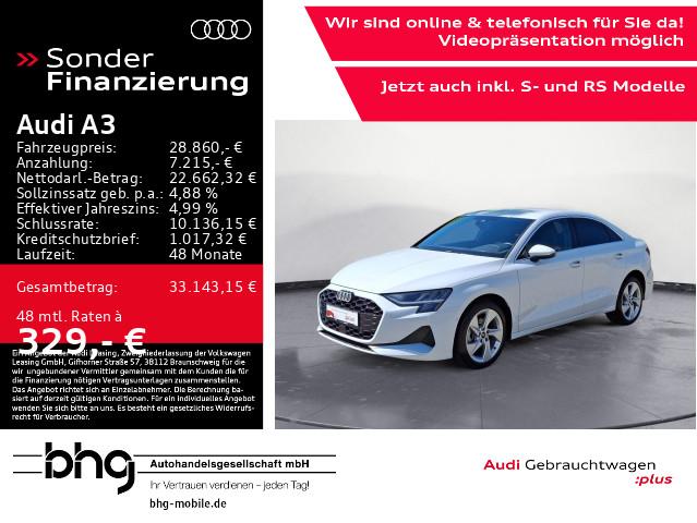 Audi A3 35 TFSI Limousine advanced S tronic *3-ZONEN*