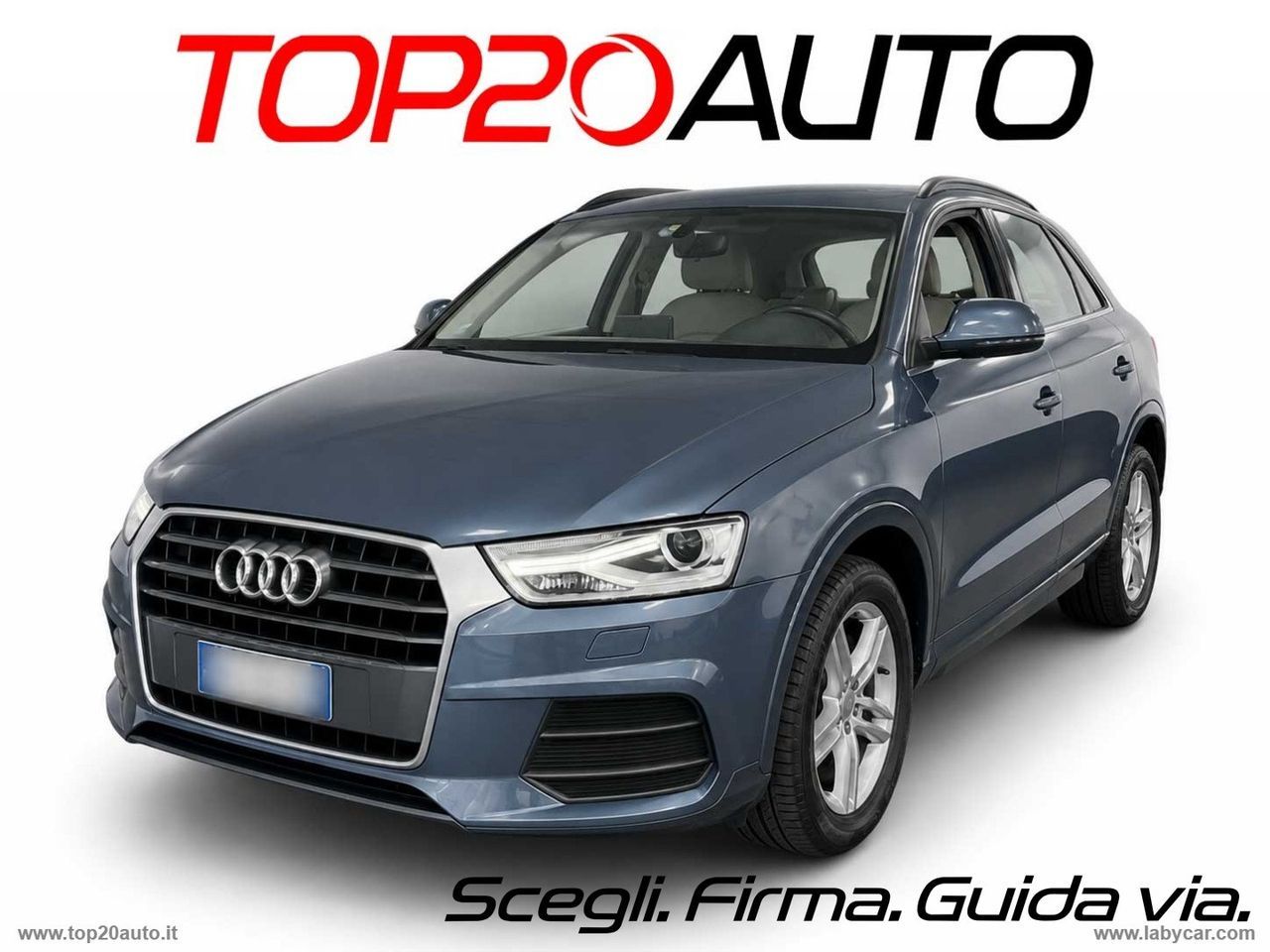 AUDI AUDI Q3 2.0 TDI 120CV Business|TETTO|PELLE|MANUA