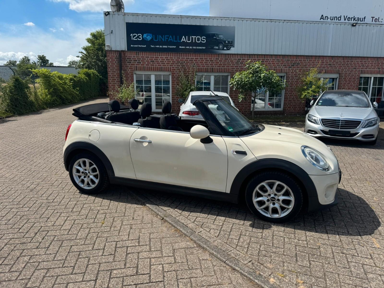 MINI COOPER Cabrio * NAVI - TEILLEDER *