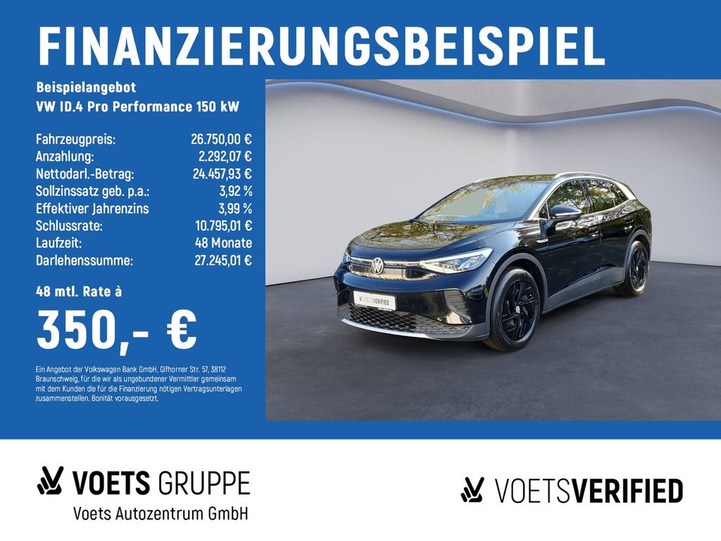 ID.4 Pro Performance 150 kW AHK+NAVI+SHZ