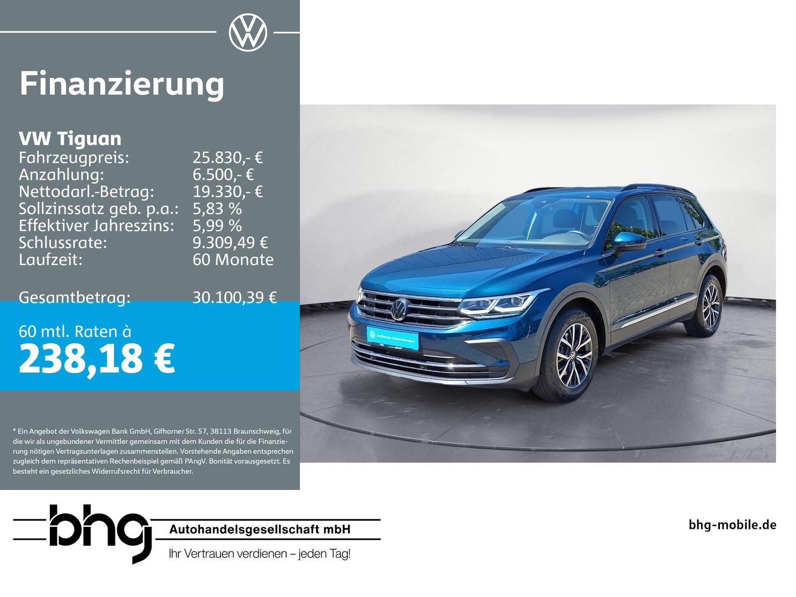 Volkswagen Tiguan 1.5 TSI DSG LIFE #AHK #LED-MATRIX #NAVI #