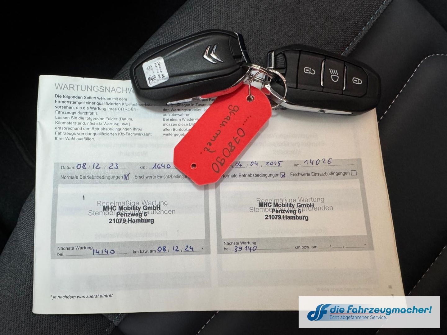 Fahrzeugabbildung Citroën C4 e- Shine HUD Navi 360 Kamera LED Apple CarPla