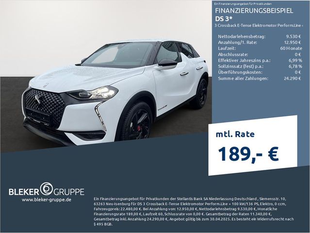 DS Automobiles DS3 3 Crossback E-Tense Elektromotor Perform.Li