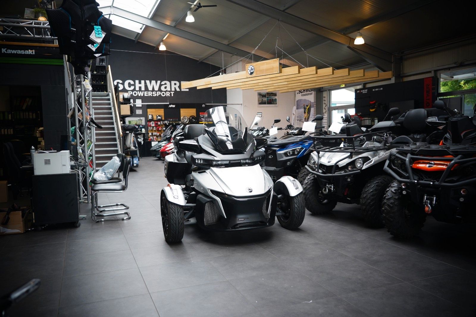 Fahrzeugabbildung Can Am Spyder RT LTD mit Armlehnen