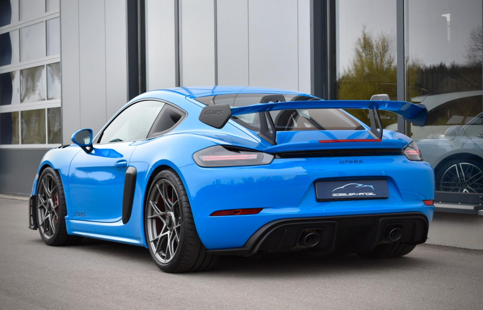 Porsche GT4 RS CLUBSPORT SHARKBLUE 1.HAND