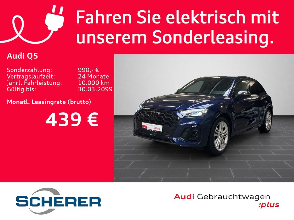 Audi Q5 2xS line 55 TFSI e MATRIX 360°KAMERA OPTIK-SC