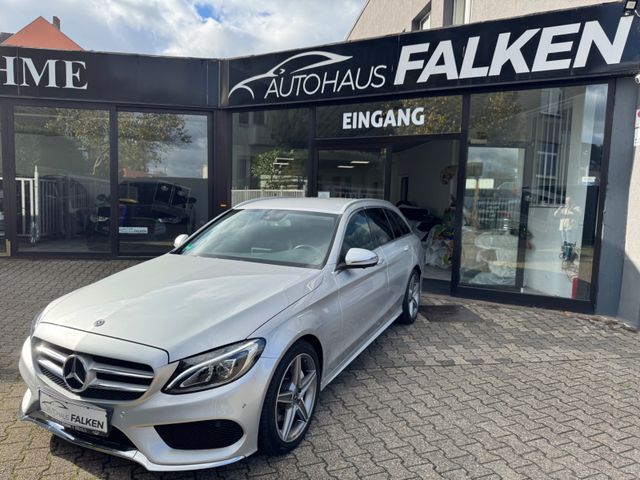 MERCEDES-BENZ C 180 T AMG LINE Burmester 360° *Garantie* 1H/SH