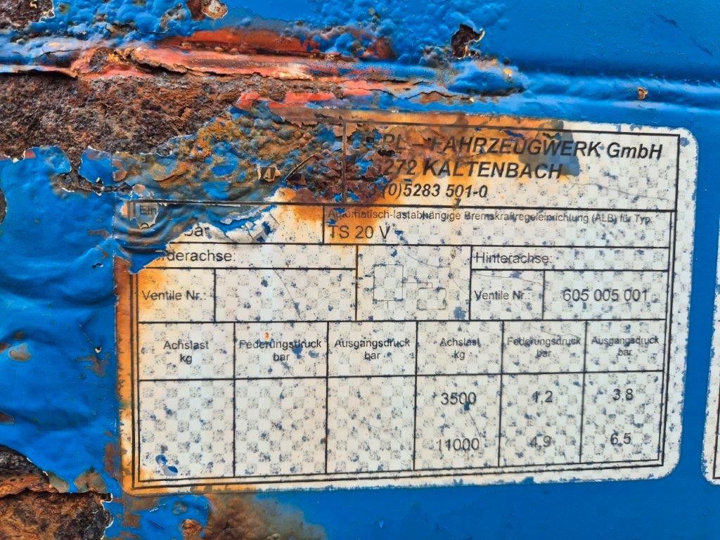 Fahrzeugabbildung Andere EMPL TS20 Sattel-Tiefllader 26.200kg Nutzlast