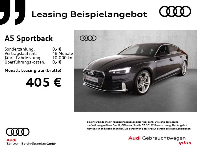 Audi A5 Sportback 40 TFSI S line int. S tronic *NAV+*