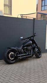 Harley-Davidson FLFBS FAT BOY 114ci MATTE BLACK MY23 NEU! MEGA! - Harley-Davidson Fat Boy 114 (FLFBS)