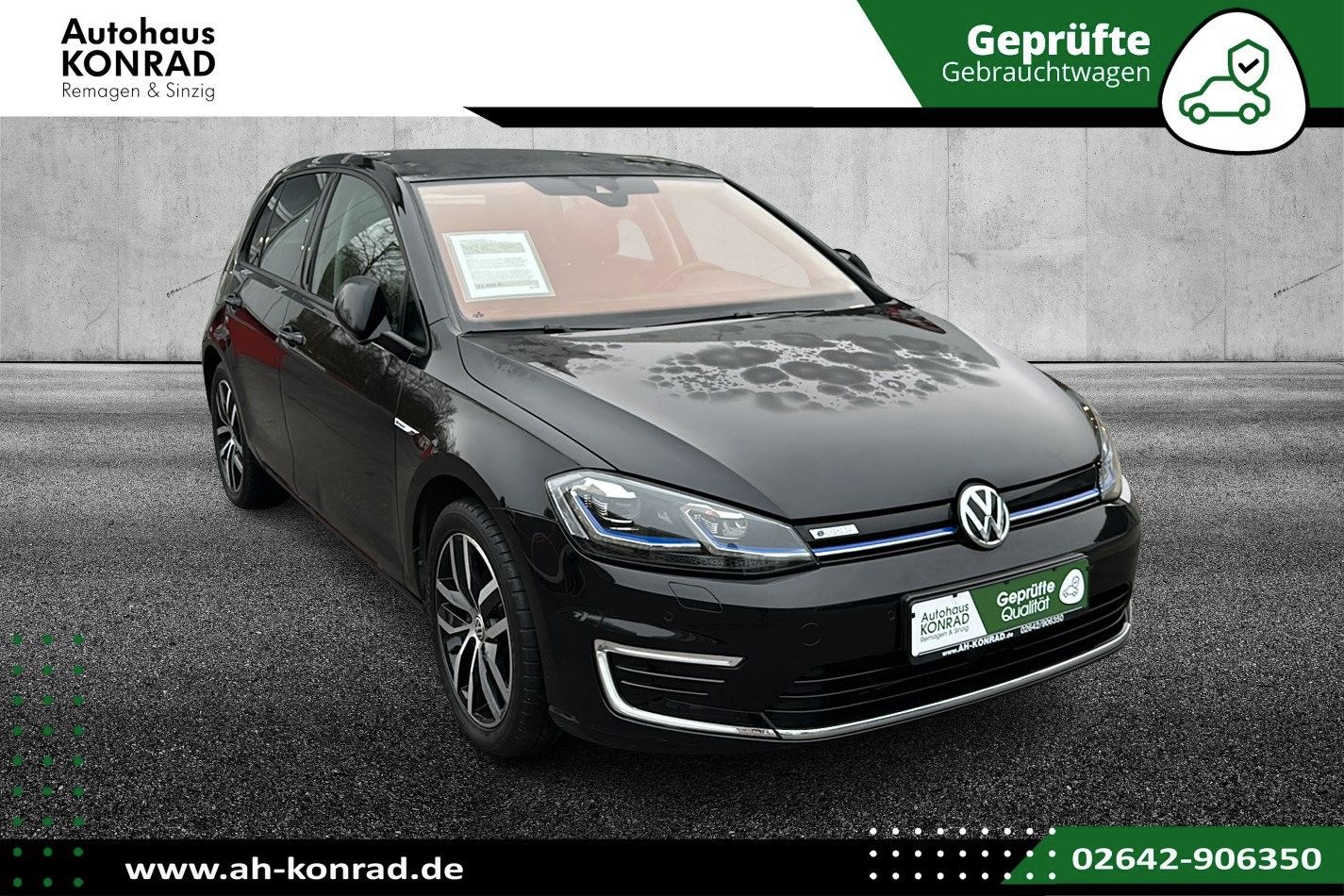 Fahrzeugabbildung Volkswagen Golf VII Lim. e-Golf*WÄRMEPUMPE*NAVI*CCS*ACC