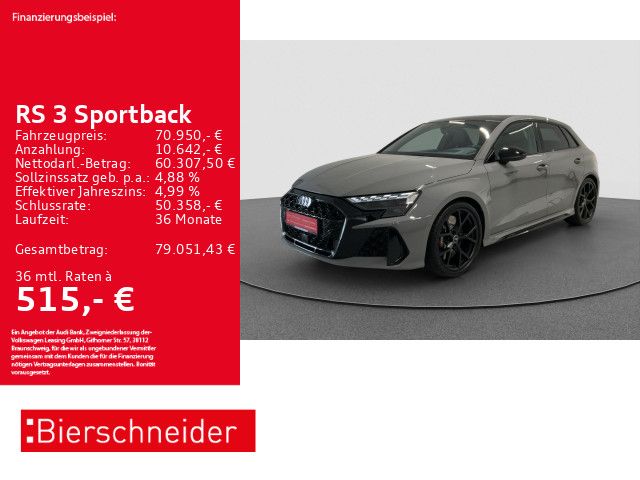 Audi RS3 Sportback MATRIX PANO HuD SONOS CAM