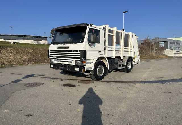 Scania P93ML 4x2 Kehrichtwagen / Swiss-Vehicle