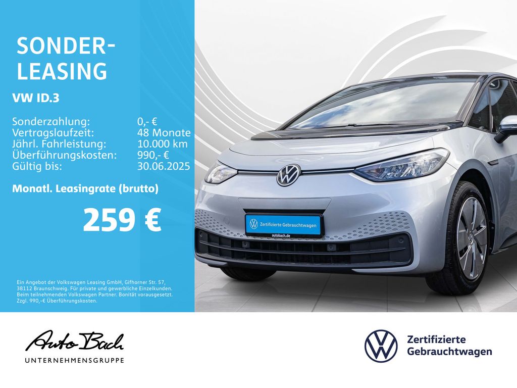 Volkswagen ID.3 Pure Performance City Automatik, Navi, LED,