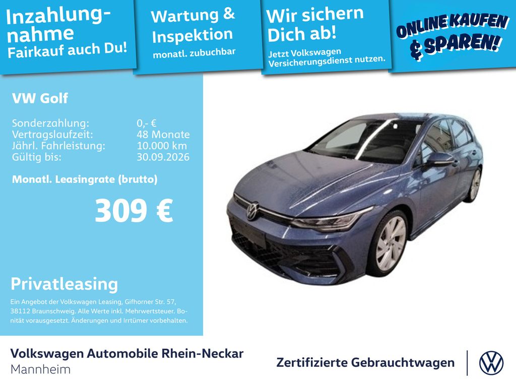 Golf VIII 1.5 TSI R-Line GAR 2030 App-Connect Ka