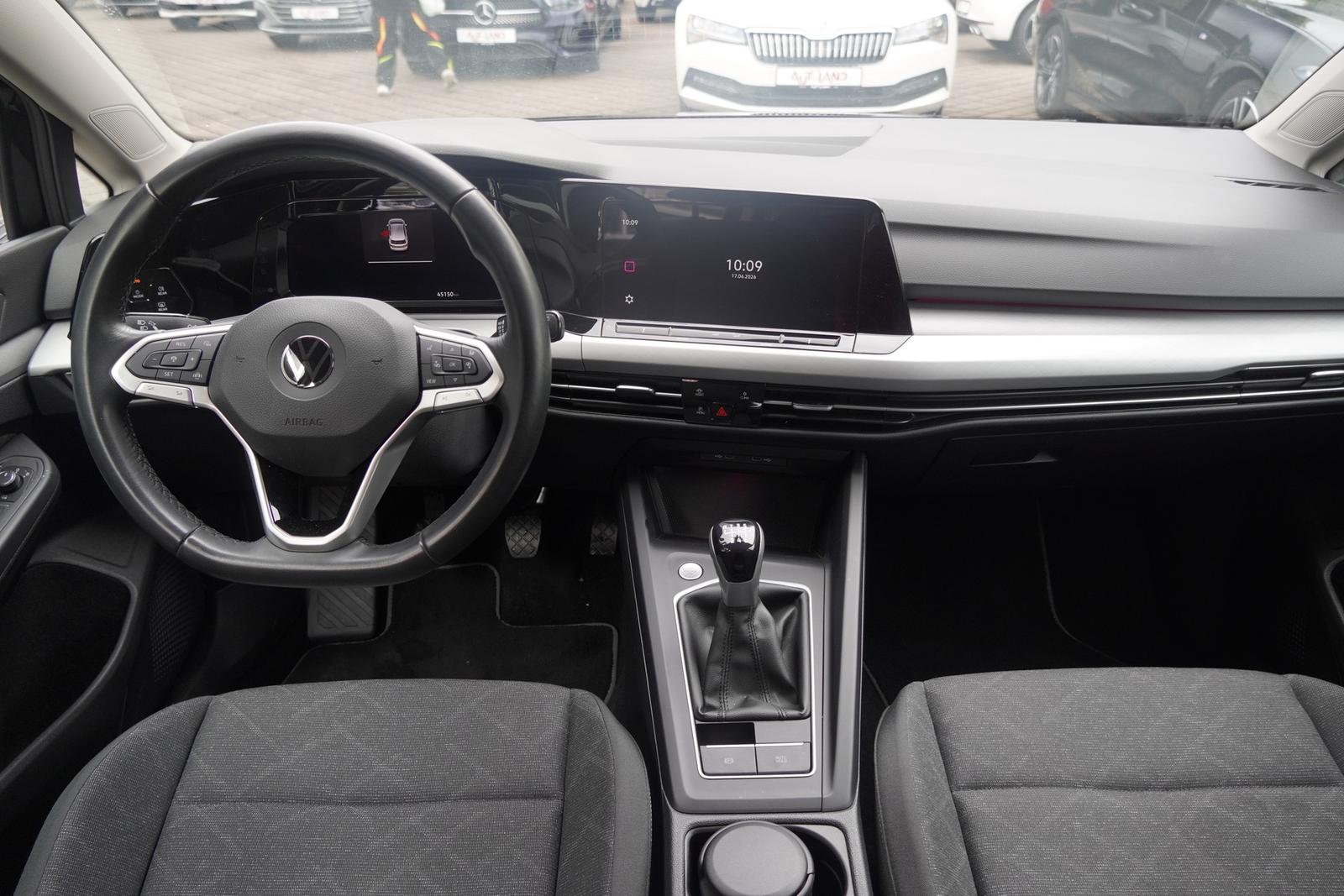 Volkswagen Golf VIII 1.5 TSI Life LED Navi PDC App-Connect, миниатюра 11