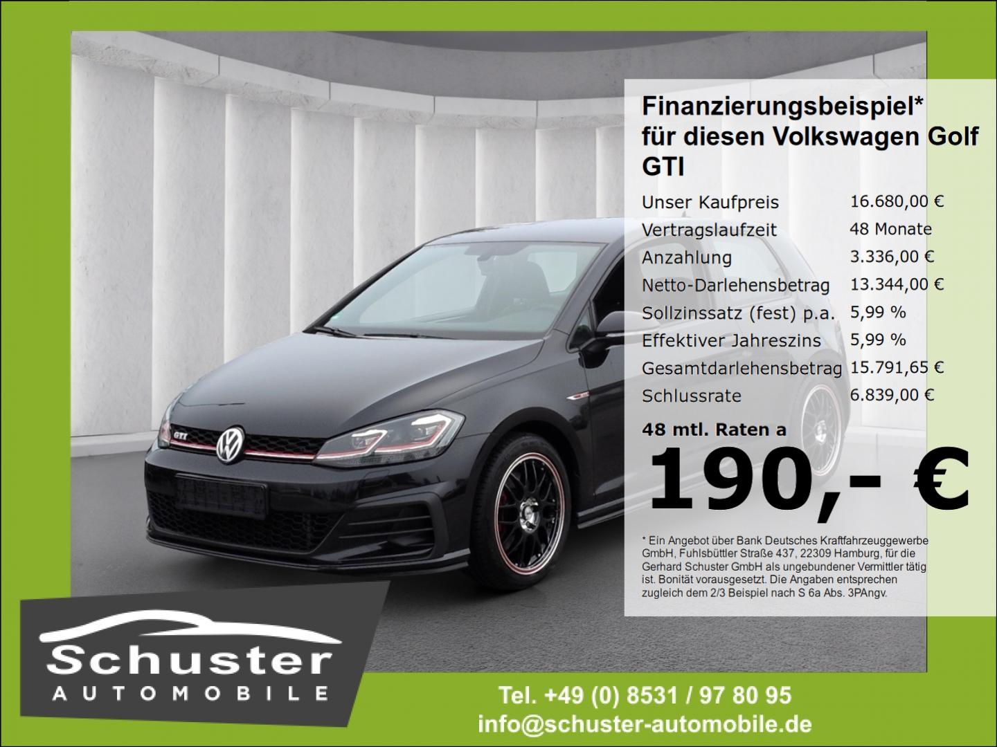 Volkswagen Golf GTI VII 2.0TSI*LED SHZ PDCv+h 2-Zon-Klima