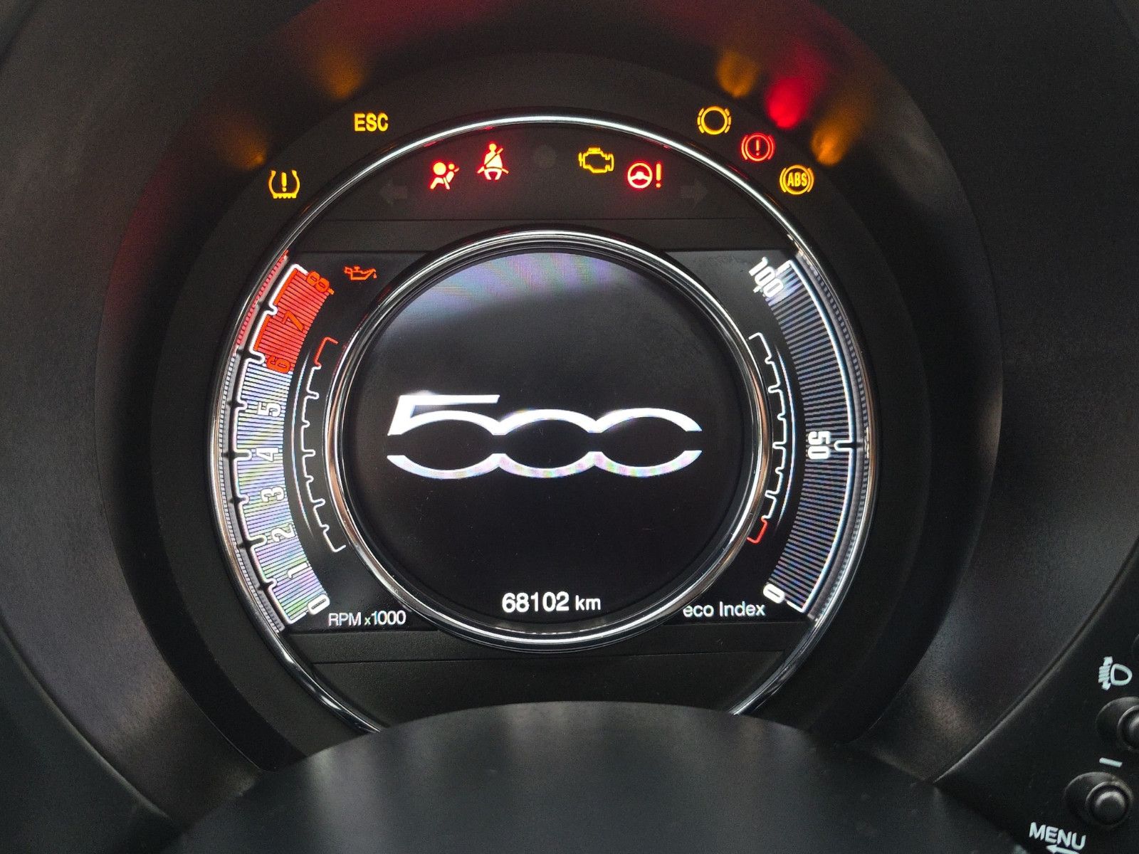 Fahrzeugabbildung Fiat 500 Launch Edition Panorama-Dach  Apple Carplay