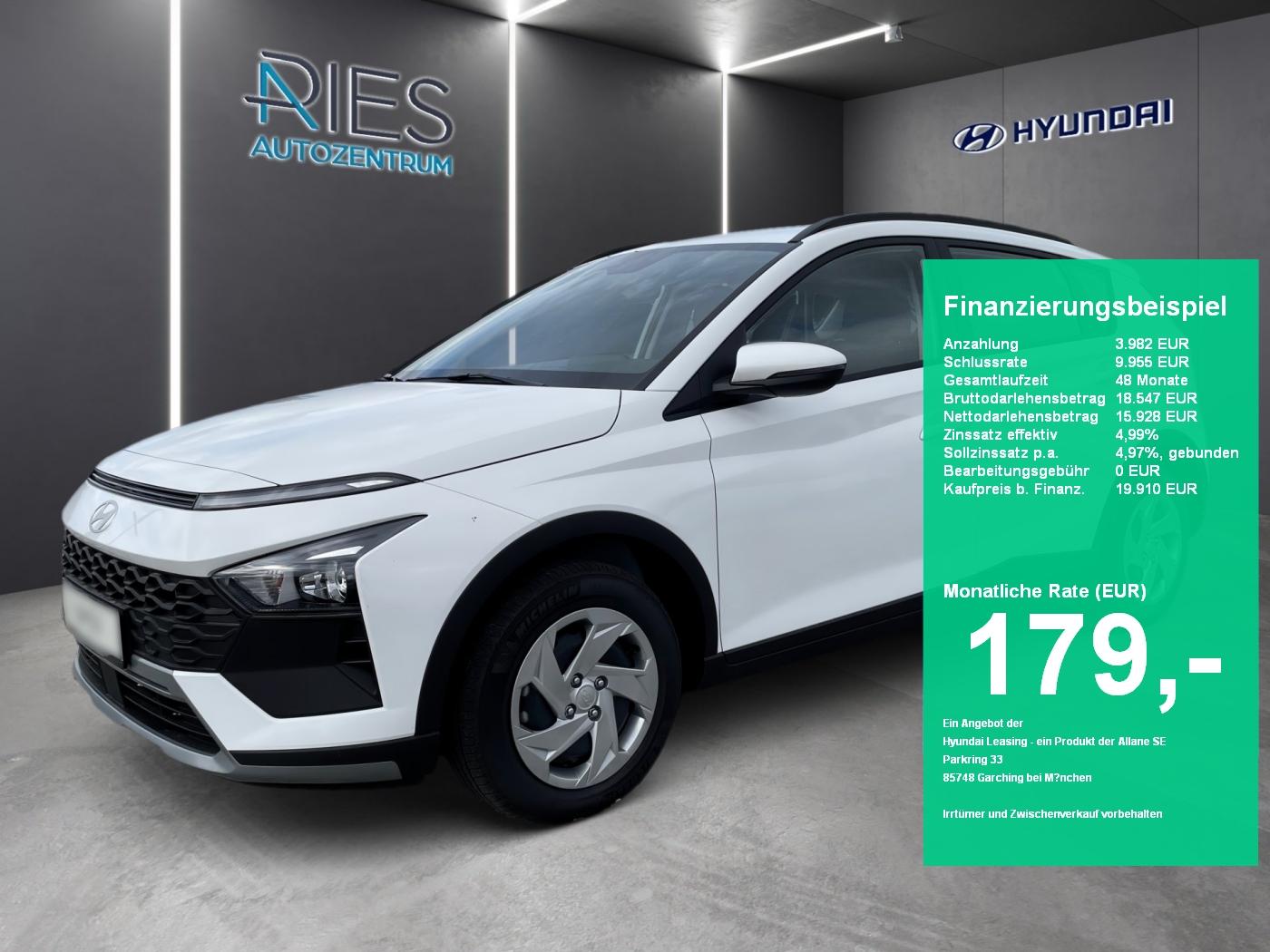 Hyundai Bayon 1.0 T-GDI Select Navi*Kam.*PDC*Virtual