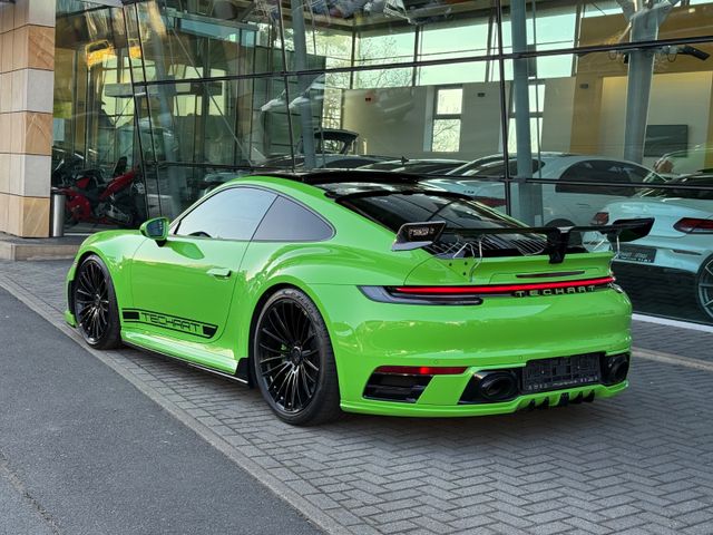 PORSCHE 911 992 TECHART KERAMIK LIFT CHRONO AKRAPOVIC