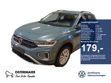 Volkswagen Leasingangebot: Volkswagen T-Roc LIFE 1.0TSI 116PS AHK.STHZG.NAVI+VC.LED.SH
