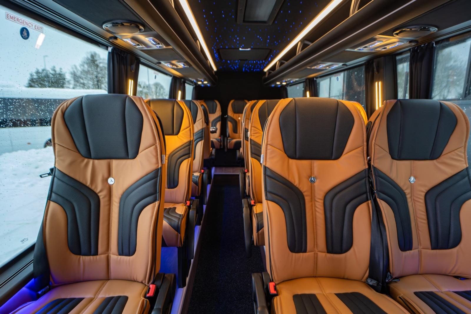 Mercedes-Benz Sprinter 519 Luxury Panorama Bus + VIP Area!