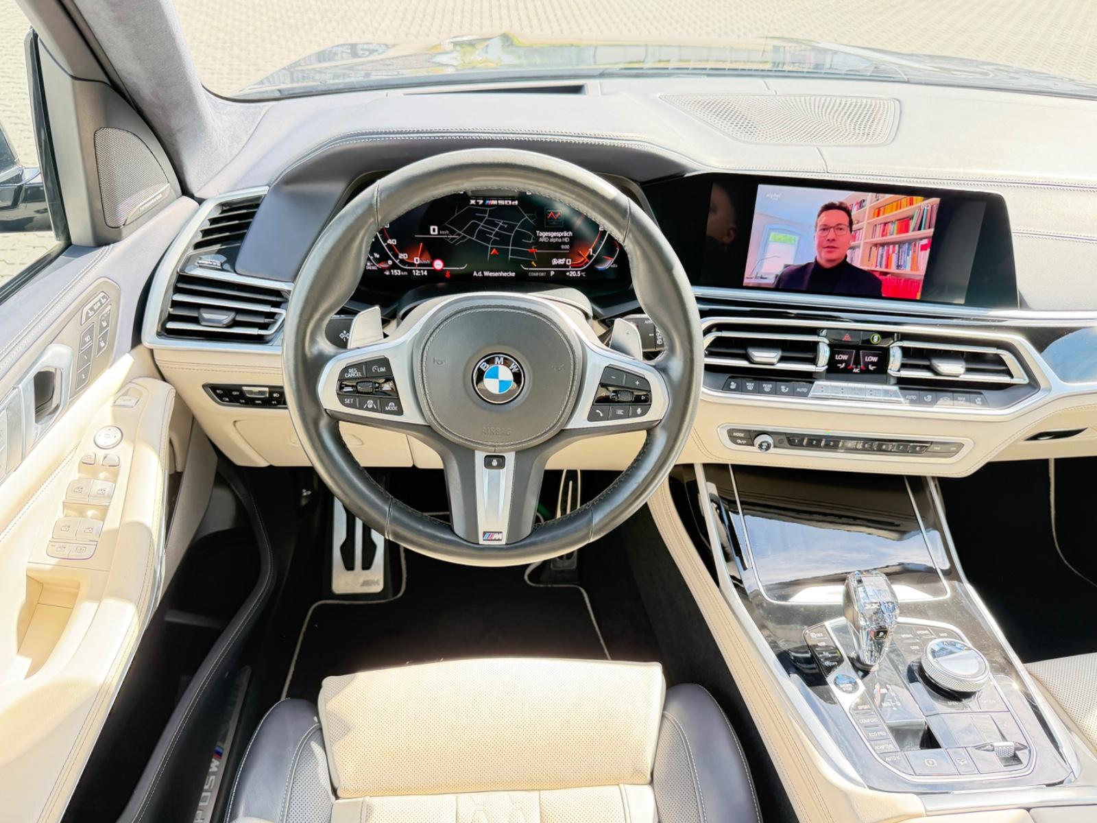 BMW X7*M50xd*M-SPORTPAKET*3xTV*6xSITZER*ACC*HUD*360