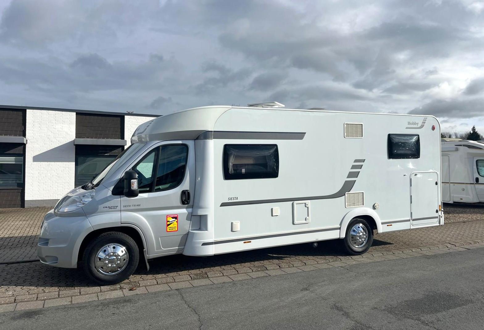 Hobby Siesta T 70 HGE - Hub/Einzelbetten - auto.Sat/TV