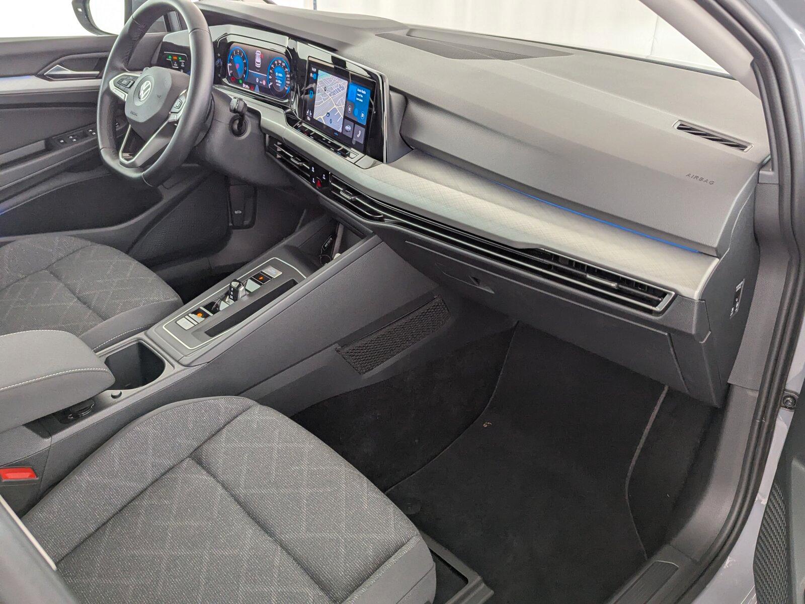 Volkswagen Golf VIII 1.5 eTSI Life LED+NAVI+SHZ+PDC+ACC+, миниатюра 10