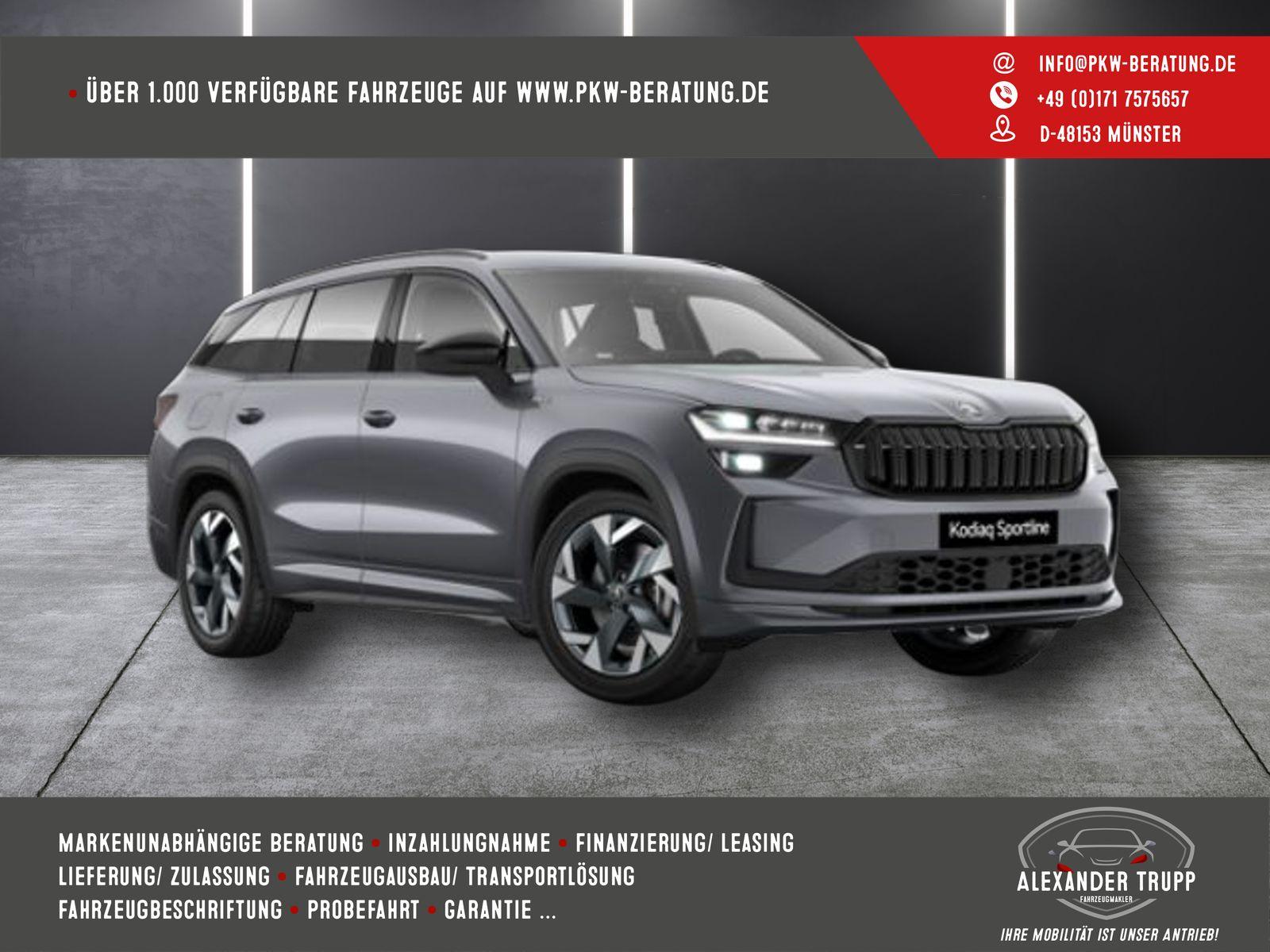 Skoda Kodiaq Sportline 2.0 TDI DSG 4x4 LED AGK RFK