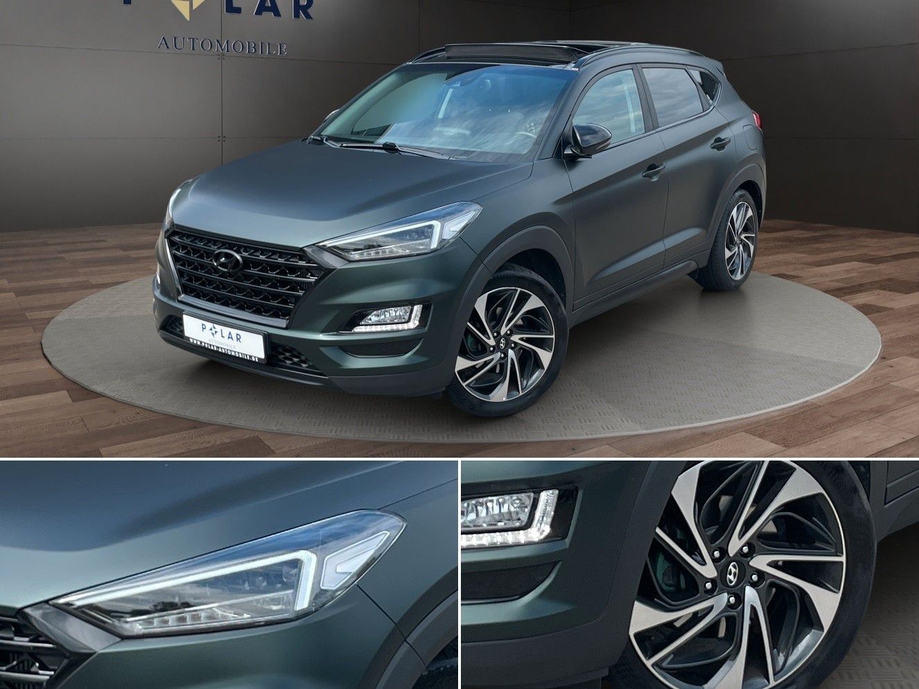 Fahrzeugabbildung Hyundai Tucson 4WD *Pano*Kamera*AHK*LED*Tempo*Carplay*
