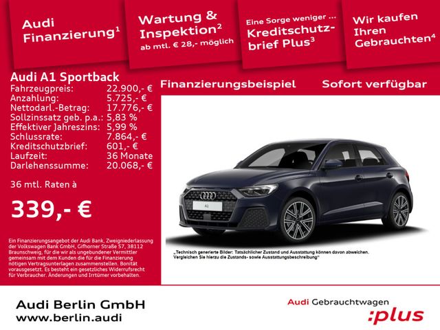 Audi A1 Sportback 30 TFSI S tr. LED PDC SITZHZG