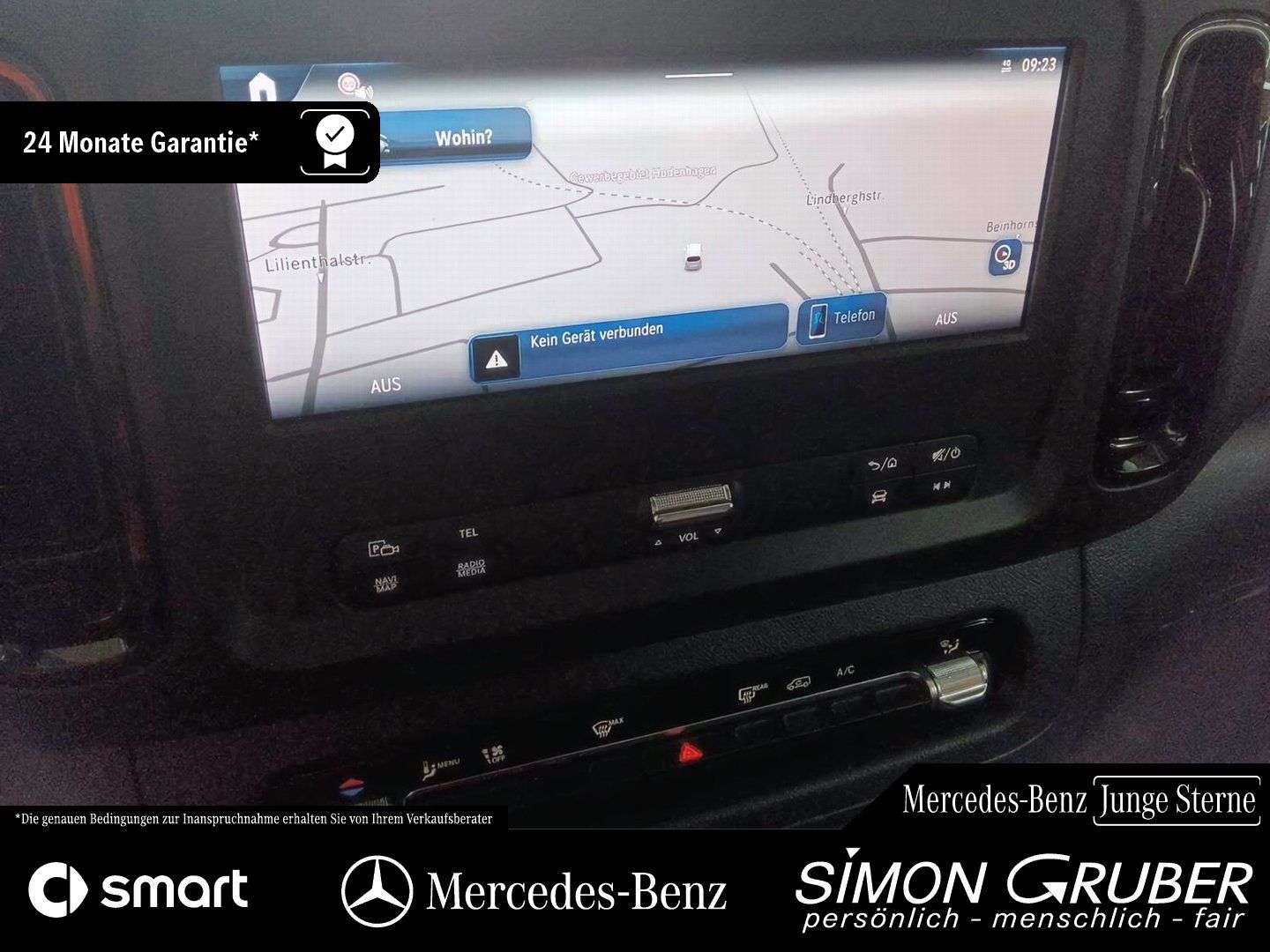 Fahrzeugabbildung Mercedes-Benz Vito 116 CDI Tourer PRO Extralang 2*Klima 9Sitze