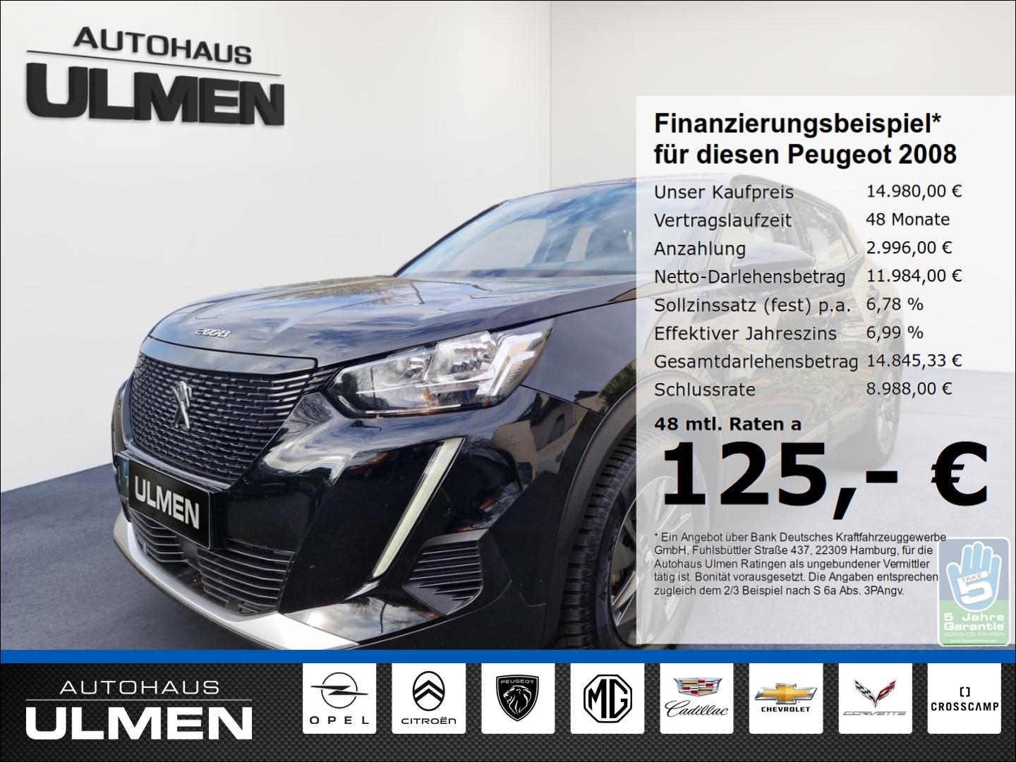 Peugeot 2008 e- Active ACTIVE Klimaautom Fahrerprofil DA