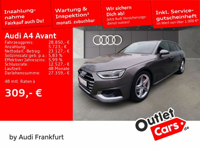 Audi A4 Avant 40 TDI S tronic advanced LED VC AHK Tem