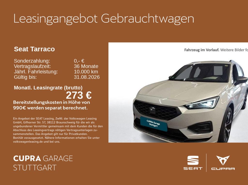 Seat Tarraco FR 1.5 TSI DSG 110 kW