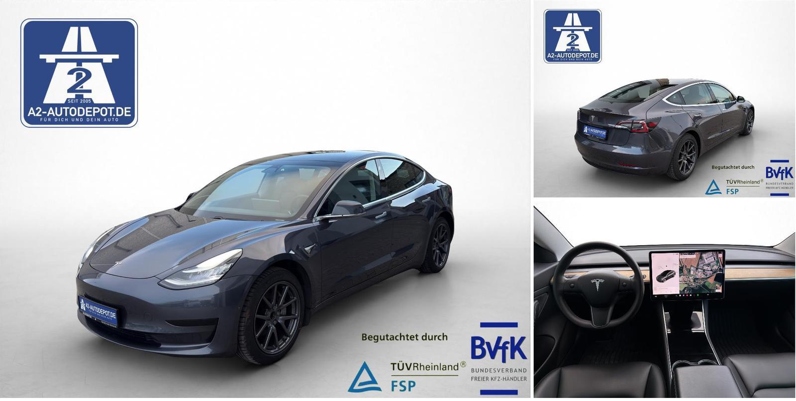 Tesla Model 3 Standard Range Plus RWD LEDER NAV 92,1%S
