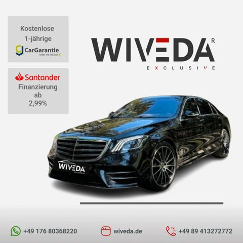 Mercedes-Benz S400d 4Matic L AMG-Line~Night-V.~Pano~ACC~360°