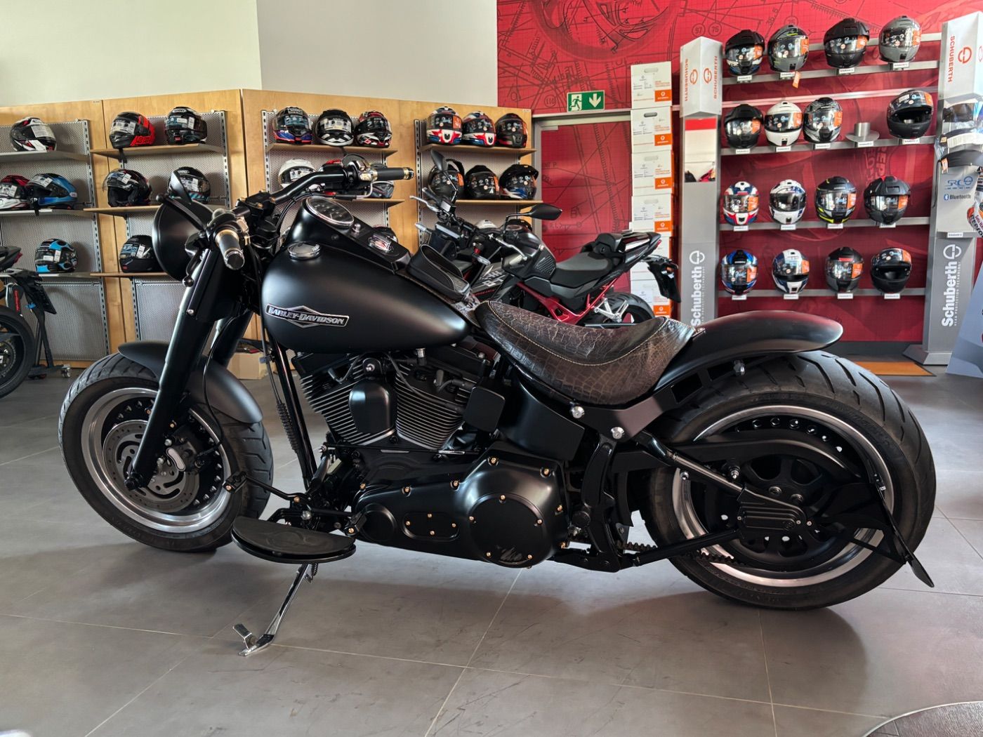 Fahrzeugabbildung Harley-Davidson Heritage Softtail Custom Umbau Fat Boy