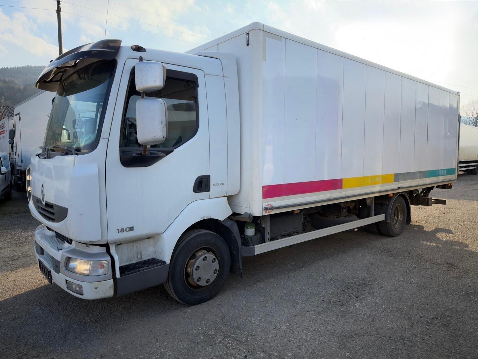 Renault MIDLUM KOFFERAUFBAU+LBW*2013*EURO5*