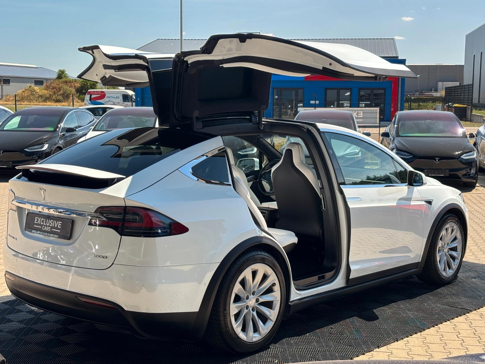 Tesla Model X 100D – 525 ch – 6 places – Autopilot 3