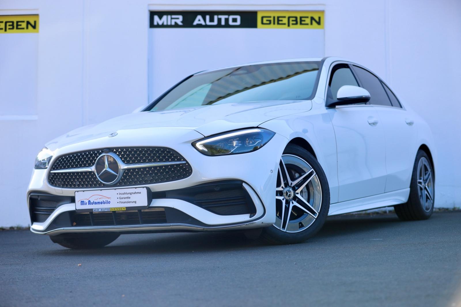 Mercedes-Benz C 220 d Lim. AMG LINE Kamera Head Up Totewinkel